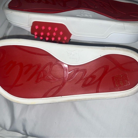 CHRISTIAN LOUBOUTIN Pool Fun Donna slides sandals size 40 - Picture 9 of 14